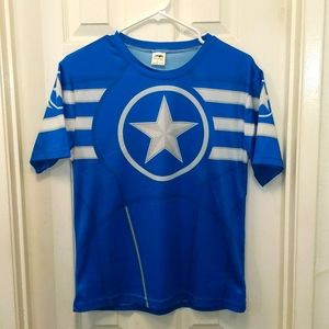 Awesome Captain America tee men's Large